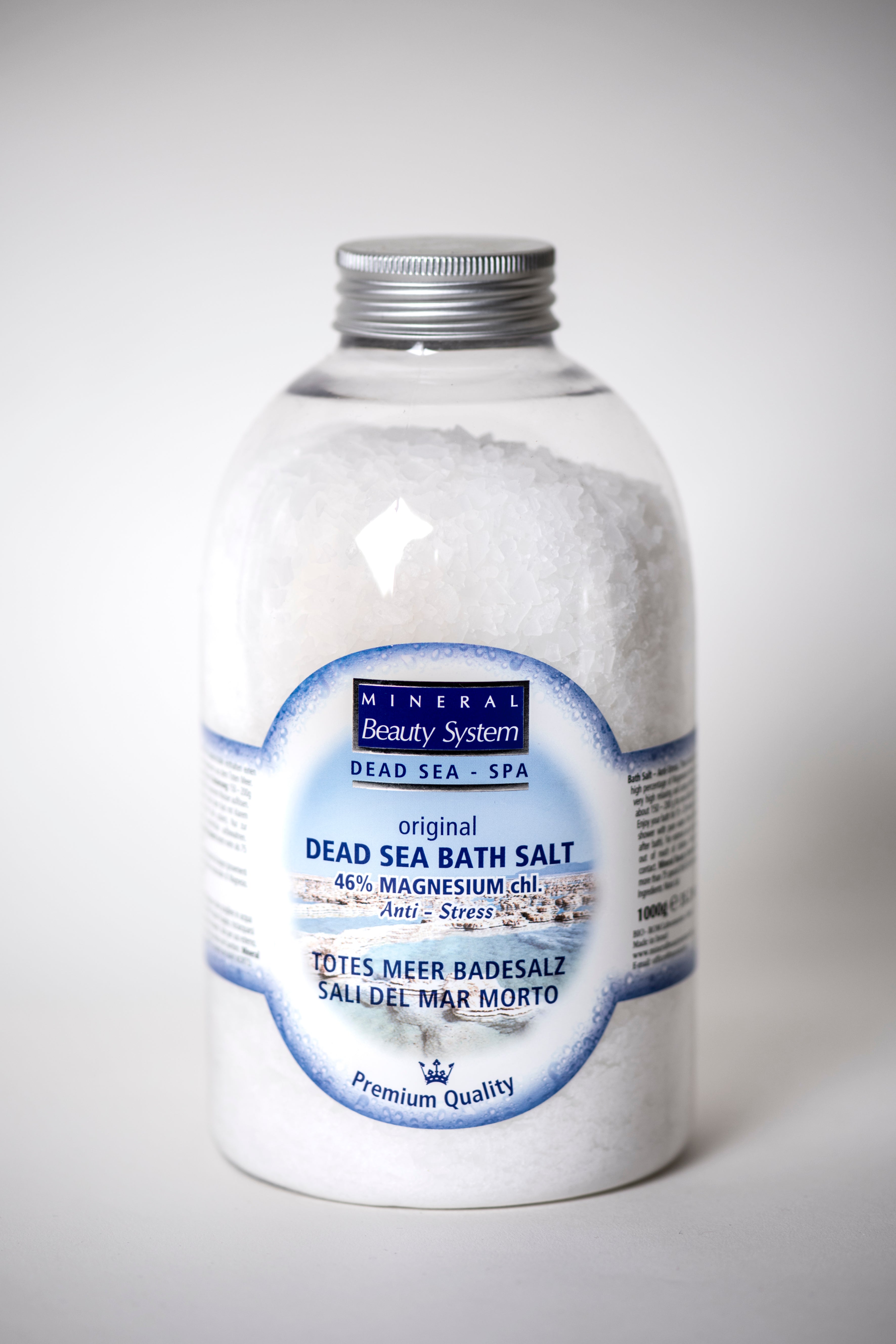 Sale Naturale del Mar Morto al 46% di MAGNESIO 1kg