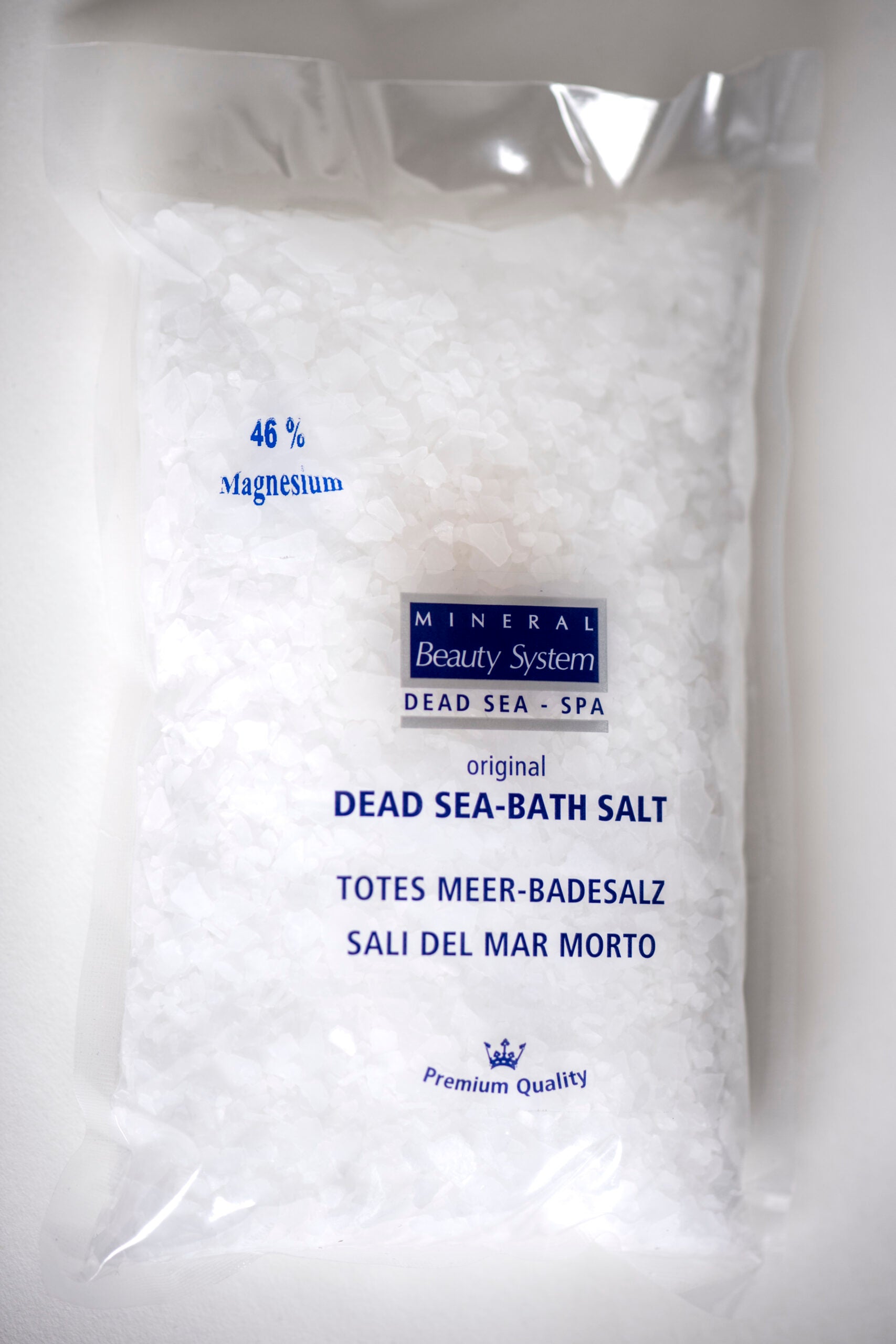 Sale Naturale del Mar Morto al 46% di MAGNESIO