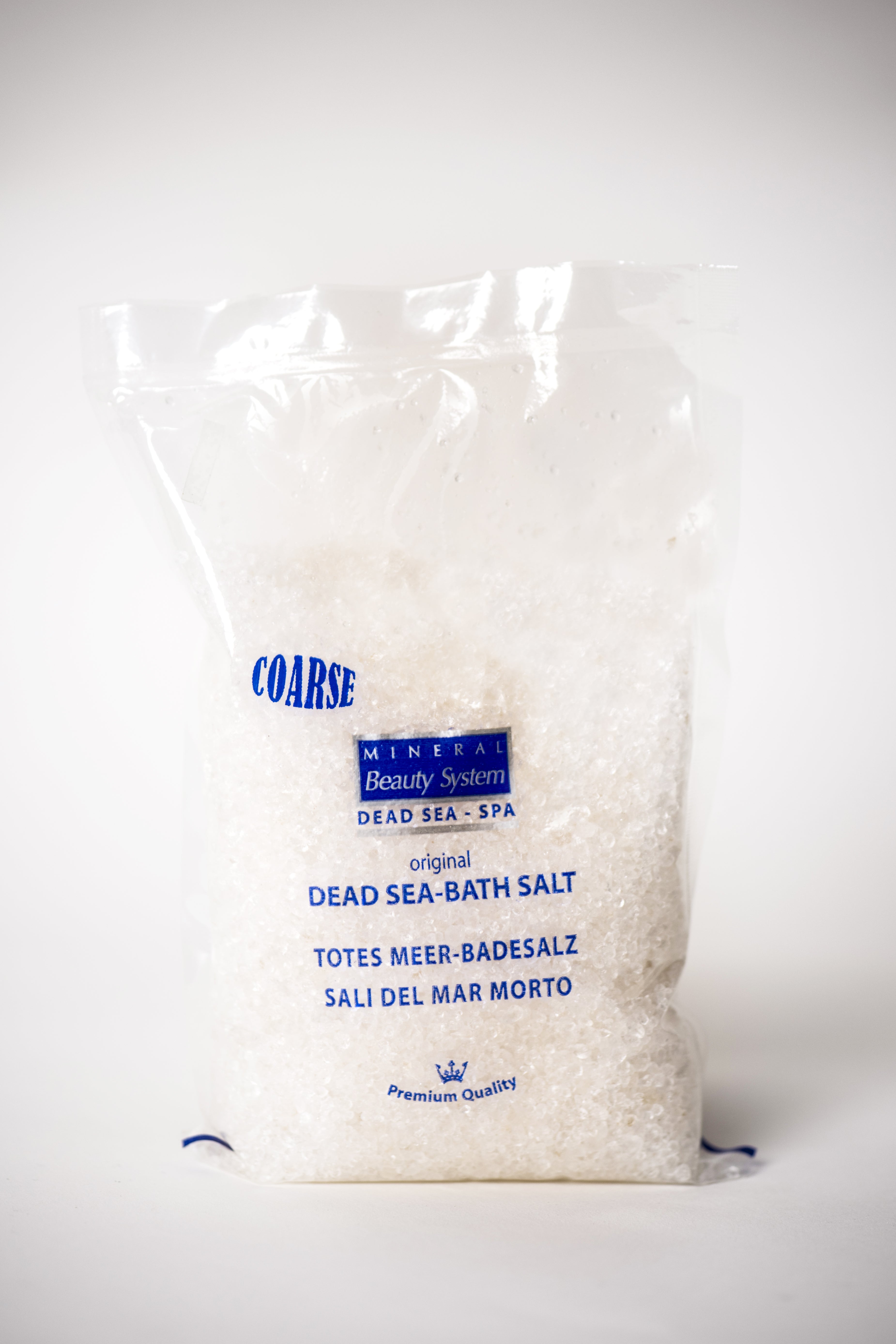 Sale puro del Mar Morto - granulometria GROSSA, 500g.