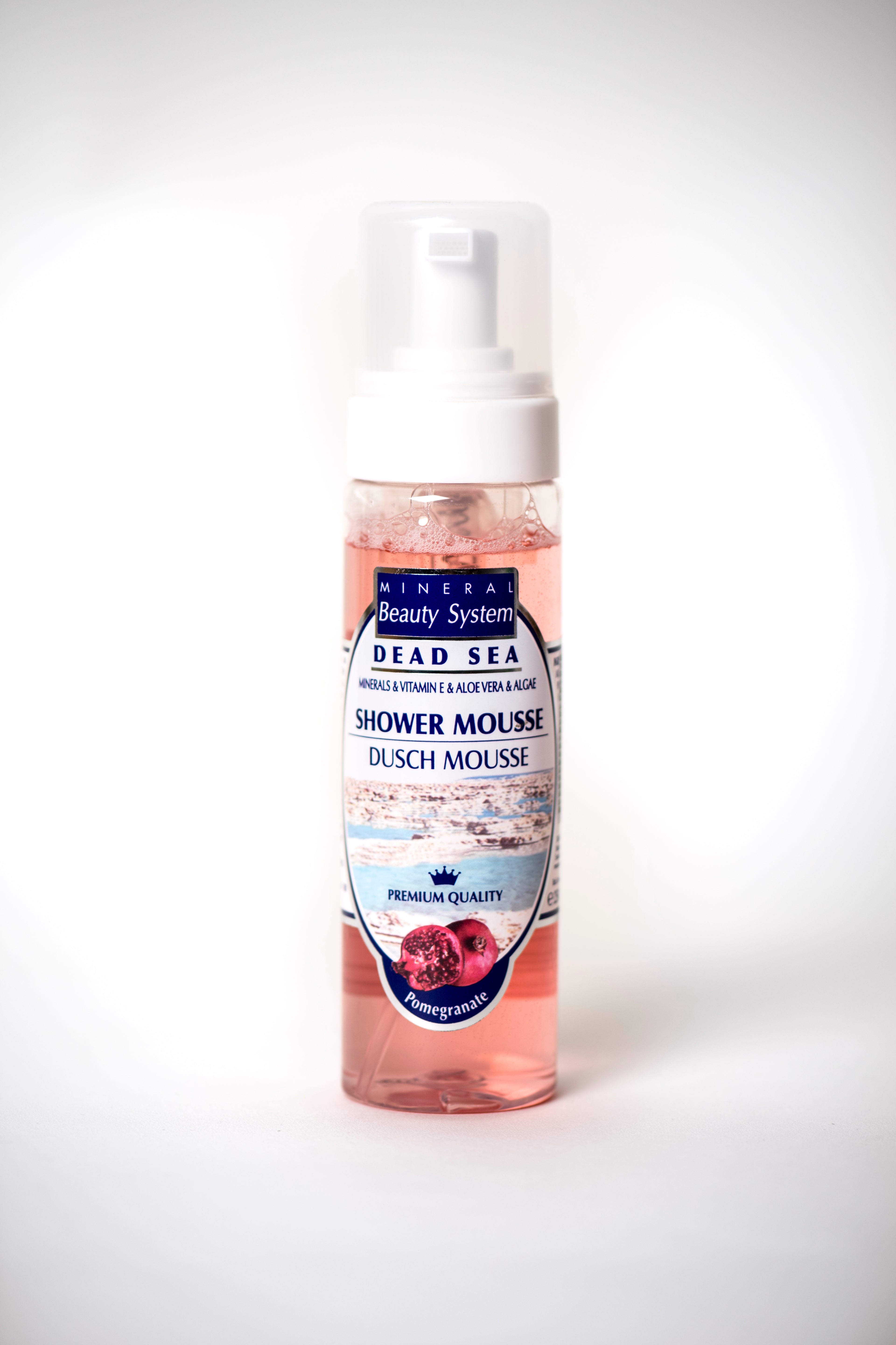 Shower mousse pomegranate