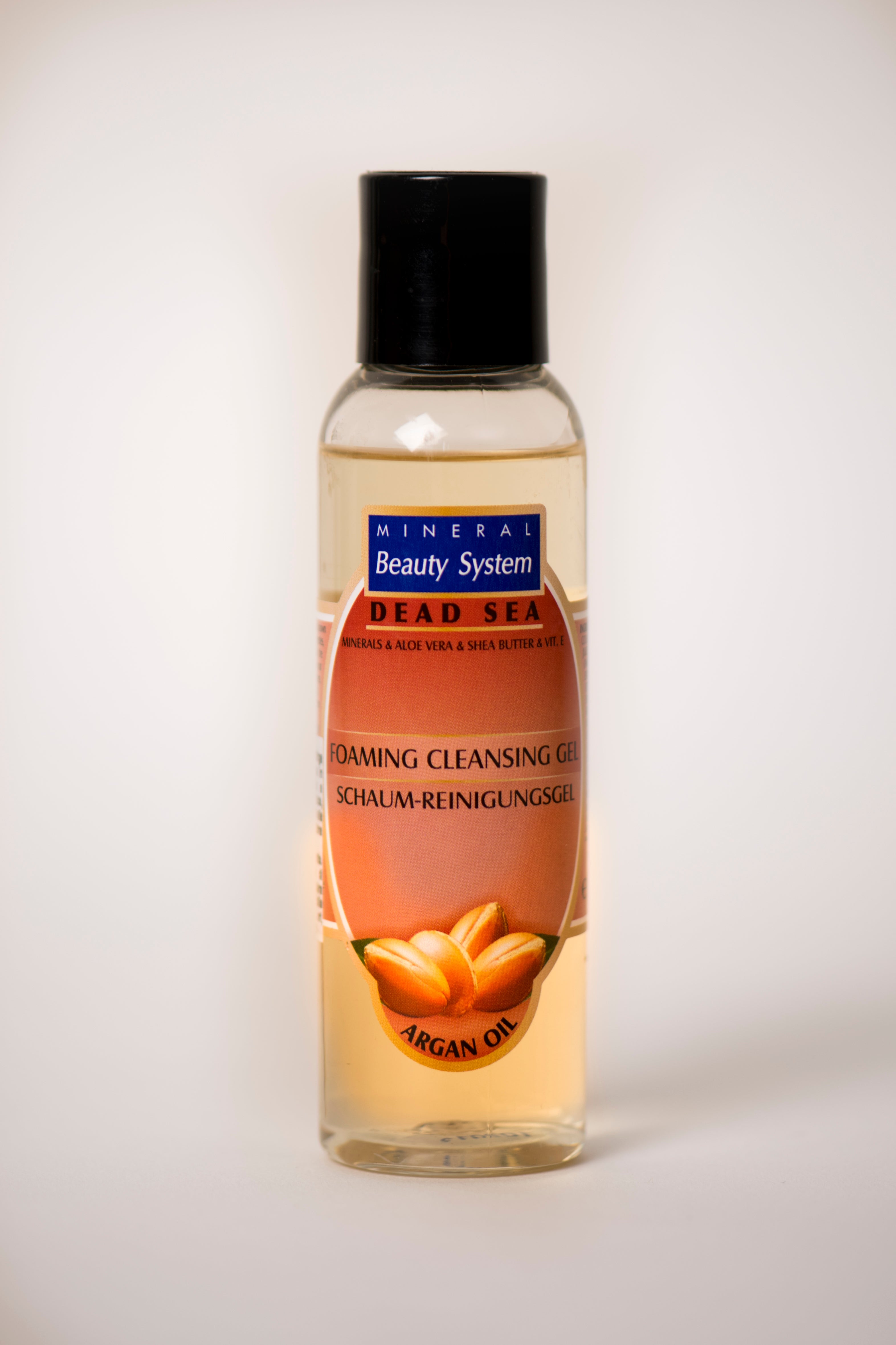 Foaming cleansing gel argan
