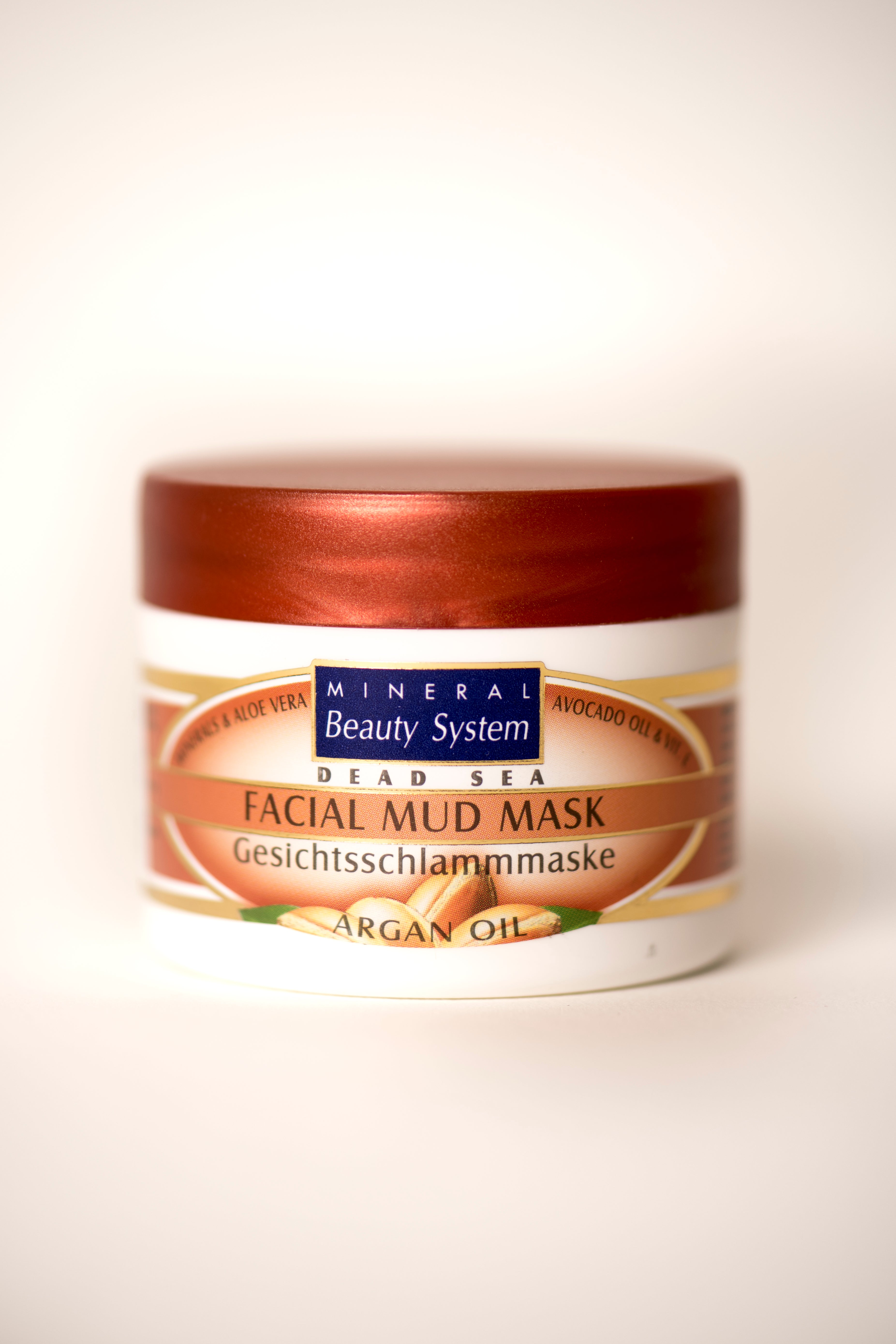 Facial mud mask argan